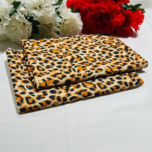 Ladies 2-Piece – Micro Polo Cotton with Floral Print | D-097