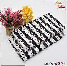 Ladies 2-Piece – Micro Polo Cotton with Floral Print | D-087